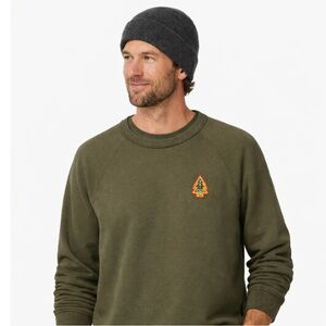 REI Olive Green Crewneck Sweatshirt